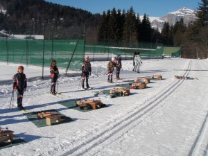 Les Houches Biathlon range